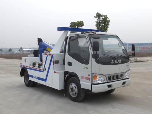 江淮HFC1041P93K4C2ZV型藍牌一拖一清障車