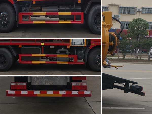 專威牌HTW5111GQWE型清洗吸污車